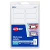Avery Laser/Inkjet Multipurpose Labels, 3/4" x 1-1/2", White, 504 Labels/Pack (5430)
