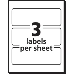 Avery Laser/Inkjet Multipurpose Labels, 1-1/2