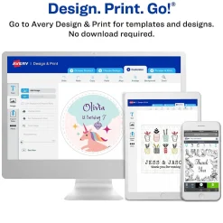 Avery Laser/Inkjet Multipurpose Labels, 2
