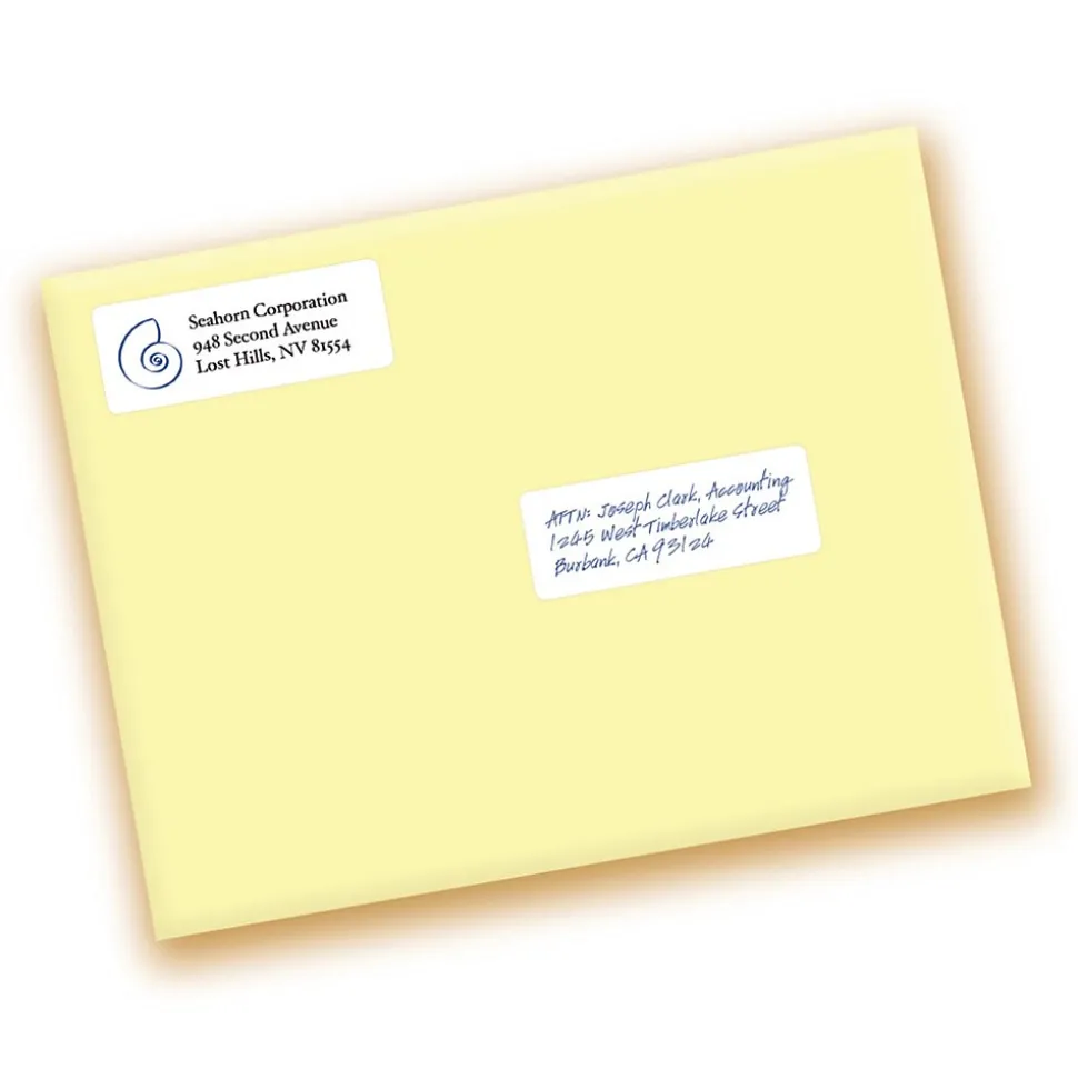 Avery Laser/Inkjet Multipurpose Label, 1 1/2" x 4", White, 150 Labels/Pack (05452)