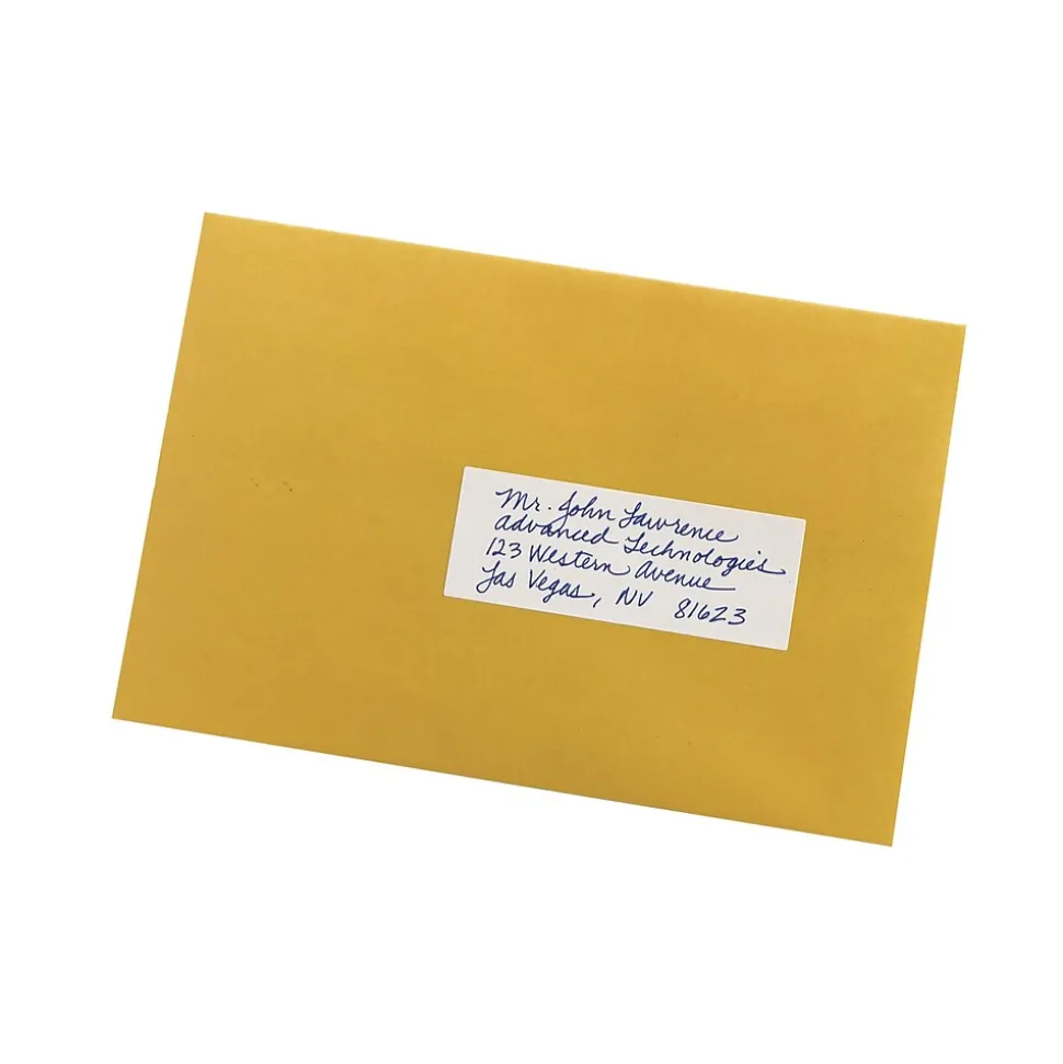 Avery Laser/Inkjet Multipurpose Label, 1 1/2" x 4", White, 150 Labels/Pack (05452)