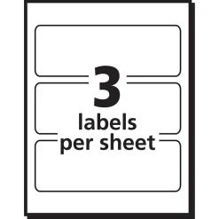 Avery Laser/Inkjet Multipurpose Label, 1 1/2
