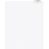 Avery Legal Pre-Printed Paper Dividers, Bottom Tab EXHIBIT F, White, Avery Style, Letter Size, 25/Pack (11945)