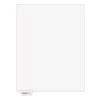 Avery Legal Pre-Printed Paper Dividers, Bottom Tab EXHIBIT A, White, Avery Style, Letter Size, 25/Pack (11940)