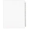 Avery Legal Pre-Printed Paper Divider Collated Set, 326-350 Tabs, White, Avery Style, Letter Size (01343)