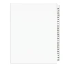 Avery Legal Pre-Printed Paper Divider Collated Set, 226-250 Tabs, White, Avery Style, Letter Size (01339)