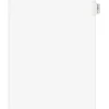 Avery Legal Pre-Printed Paper Dividers, Side Tab EXHIBIT A Tab, White, Avery Style, Letter Size, 25/Pack (01371)