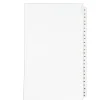 Avery Legal Pre-Printed Paper Divider Collated Set, 26-50 Tabs, White, Avery Style, Legal Size (01431)