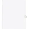 Avery Legal Pre-Printed Paper Dividers, Side Tab #15, White, Avery Style, Letter Size, 25/Pack (11925)