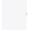 Avery Legal Pre-Printed Paper Dividers, Side Tab #12, White, Avery Style, Letter Size, 25/Pack (11922)