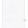 Avery Legal Pre-Printed Paper Dividers, Side Tab #19, White, Avery Style, Letter Size, 25/Pack (01019)
