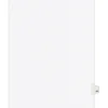 Avery Legal Pre-Printed Paper Dividers, Side Tab #22, White, Avery Style, Letter Size, 25/Pack (01022)