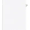 Avery Legal Pre-Printed Paper Dividers, Side Tab #29, White, Avery Style, Letter Size, 25/Pack (01029)