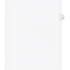 Avery Legal Pre-Printed Paper Dividers, Side Tab #31, White, Avery Style, Letter Size, 25/Pack (01031)