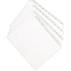 Avery Legal Pre-Printed Paper Dividers, Side Tab #3, White, Allstate Style, Letter Size, 25/Pack (82201)