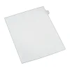 Avery Legal Pre-Printed Paper Dividers, Side Tab #4, White, Allstate Style, Letter Size, 25/Pack (82202)