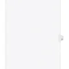 Avery Legal Pre-Printed Paper Dividers, Side Tab O, White, Avery Style, Letter Size, 25/Pack (01415)