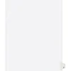 Avery Legal Pre-Printed Paper Dividers, Side Tab Z, White, Avery Style, Letter Size, 25/Pack (01426)