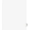 Avery Legal Pre-Printed Paper Dividers, Side Tab EXHIBIT I, White, Avery Style, Letter Size, 25/Pack (01379)