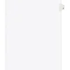 Avery Legal Pre-Printed Paper Dividers, Side Tab #2, White, Avery Style, Letter Size, 25/Pack (11912)