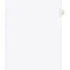 Avery Legal Pre-Printed Paper Dividers, Side Tab #4, White, Avery Style, Letter Size, 25/Pack (11914)