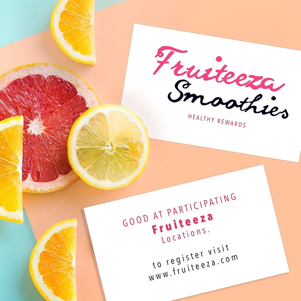 Avery Microperforated Business Cards, 2" x 3 1/2", Matte White, 250 Per Pack (8371)