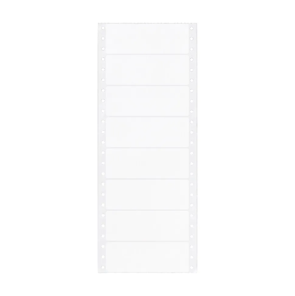 Avery Pin-Fed Address Labels, White, 1-7/16" x 4", White, 5,000 Labels/Pack (4014)