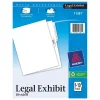 Avery Premium Collated Legal Paper Dividers, 1-10 & Table of Content Tabs, White, Avery Style, Letter Size (11381)