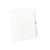 Avery Premium Collated Legal Paper Dividers, 76-100 & Table of Content Tabs, White, Avery Style, Letter Size (11397)