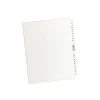 Avery Premium Collated Legal Paper Dividers, 51-75 & Table of Content Tabs, White, Avery Style, Letter Size (11396)