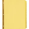 Avery Pre-Printed Paper Dividers with Laminated Tabs, 1-31 Tabs, Buff, Gold Reinforced (11308)