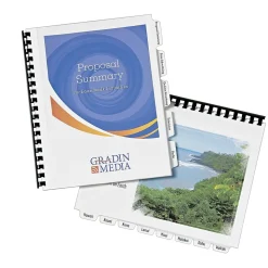 Avery Print-On Unpunched Paper Dividers, 5 Tabs, White, 5 Sets/Pack (11516)