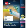 Avery Print-to-the-Edge Color Laser Shipping Labels, 2" x 3-3/4", White, 200 Labels/Pack (6873)