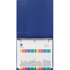 Avery Ready Index Table of Contents Pre-Printed Numeric Paper Divider, 31 Tabs, Multicolor, 1 Set (11129)