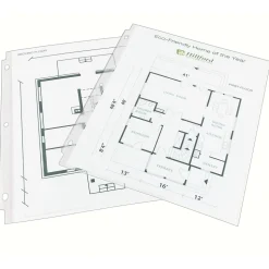 Avery Recycled Economy Lightweight Sheet Protectors, 8-1/2