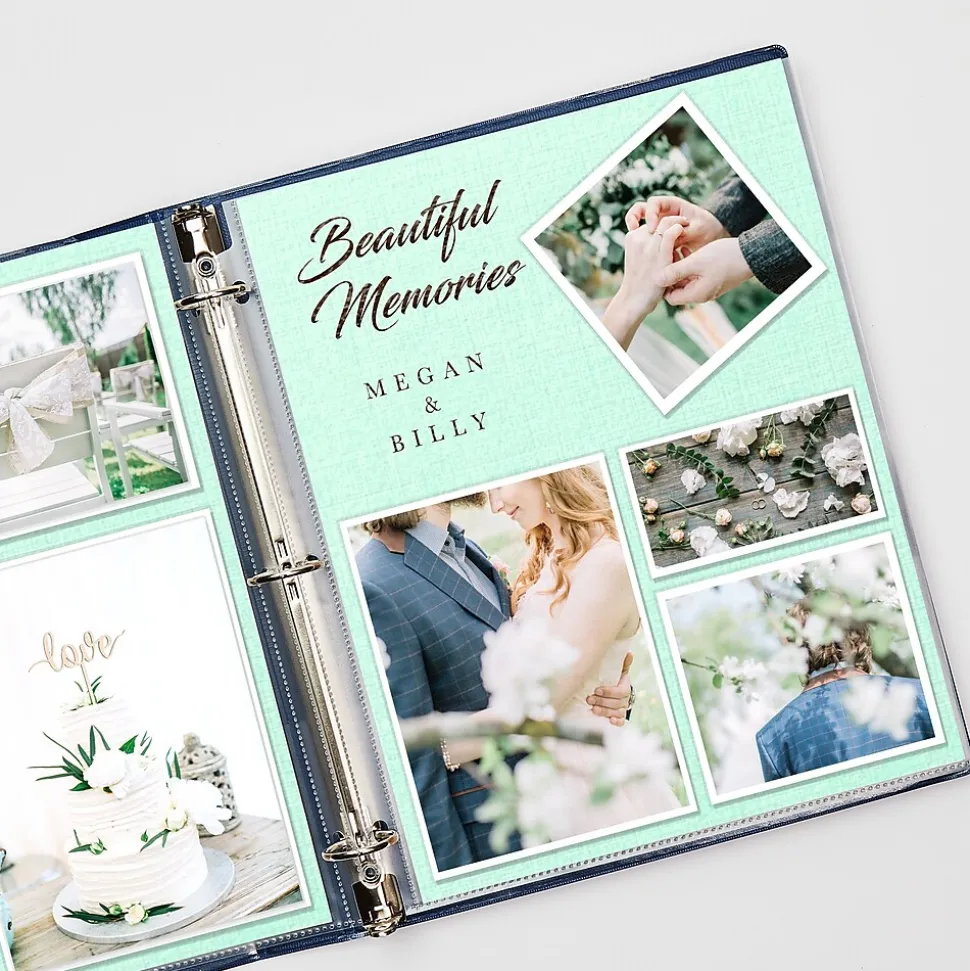 Avery Recycled Economy Weight Sheet Protectors, 8-1/2" x 11", Semi-Clear, 100/Box (75537)