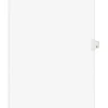 Avery Style Individual Legal Divider, Tab K, 8.5" x 11", White, 25/Set (01411)