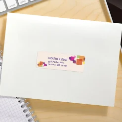 Avery Sure Feed Inkjet Return Address Labels, 3/4