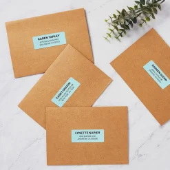 Avery Sure Feed Laser Address Labels, 1" x 2 5/8", Pastel Blue, 750 Labels/Pack (5980)