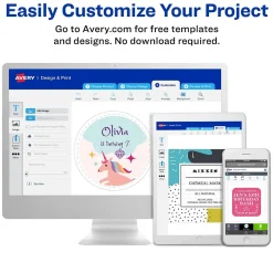 Avery Sure Feed Laser Shipping Labels, 2