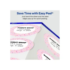 Avery Sure Feed Laser/Inkjet Round Labels, 3