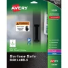 Avery Surface Safe Laser/Inkjet Label Safety Signs, 3 1/2" x 5", White, 60 Labels/Pack (61514)