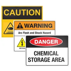 Avery Surface Safe Laser/Inkjet Label Safety Signs, 7