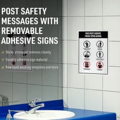 Avery Surface Safe Laser/Inkjet Label Safety Signs, 5