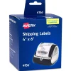 Avery Thermal Shipping Labels, 4" x 6", Matte White, 220 Labels/Roll (4156)