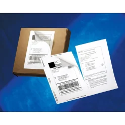 Avery TrueBlock Inkjet Shipping Labels with Paper Receipts, 5-1/16