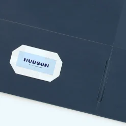 Avery Two-Pocket Folders, Dark Blue, 25/Box (47985)