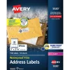 Avery Waterproof Laser Address Labels, 1" x 2-5/8", Matte White, 1,500 Labels/Box (5520)