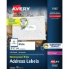 Avery Waterproof Laser Address Labels, 1-1/3" x 4", Matte White, 700 Labels/Box (5522)