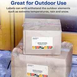 Avery Waterproof Laser Shipping Labels, 5-1/2
